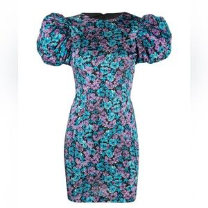 Floral Puff Sleeve Dress